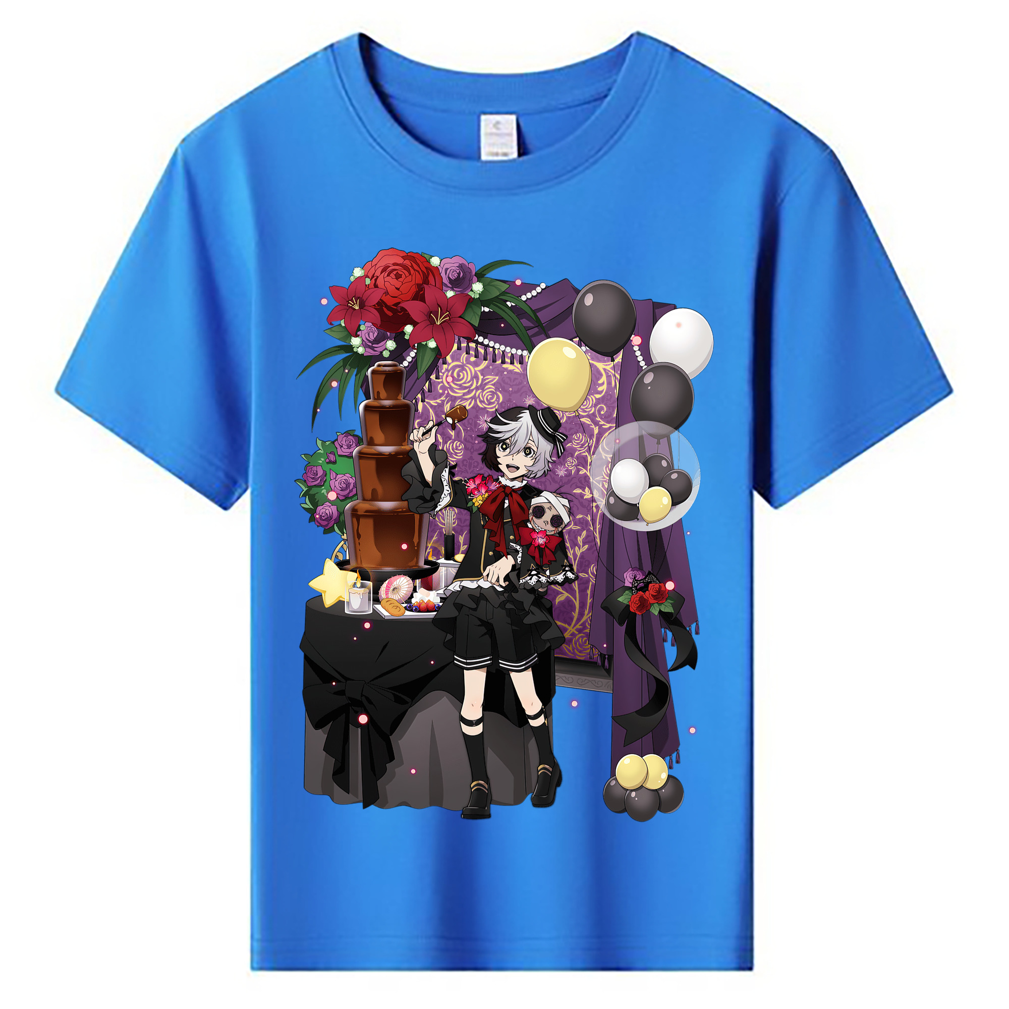 （画像用） 文豪ストレイドッグス Bungo Stray Dogs 綿100％キッズTシャツ（フロントプリント）